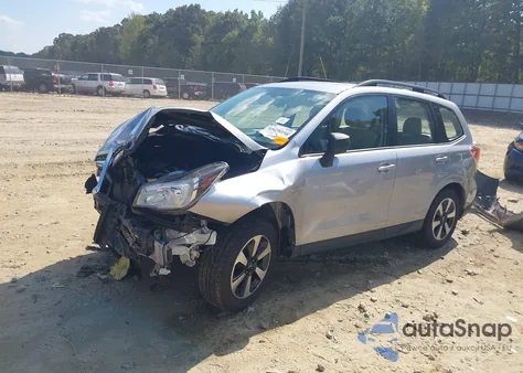 2017 Subaru Forester 2.5I from USA, damaged, VIN JF2SJABC4HH506772